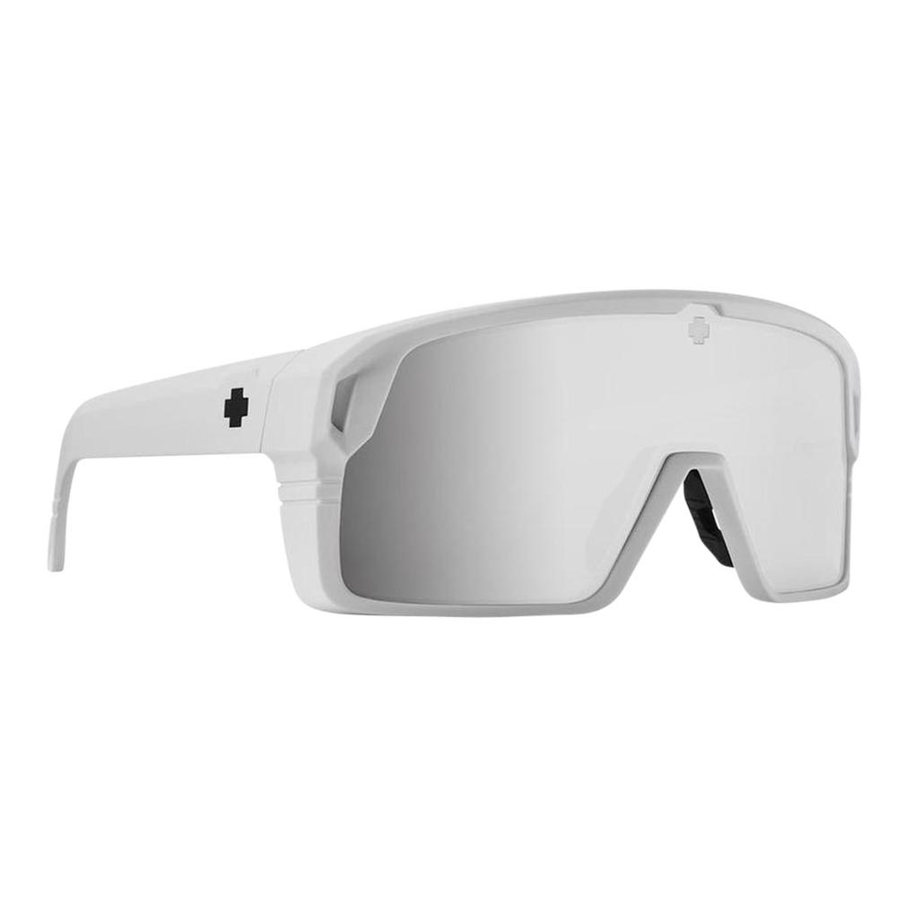  Spy + Monolith Matte White Sunglasses