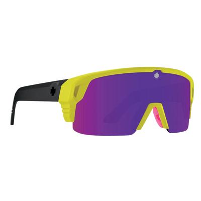 Spy+ Monolith 50/50 Matte Neon Yellow Sunglasses