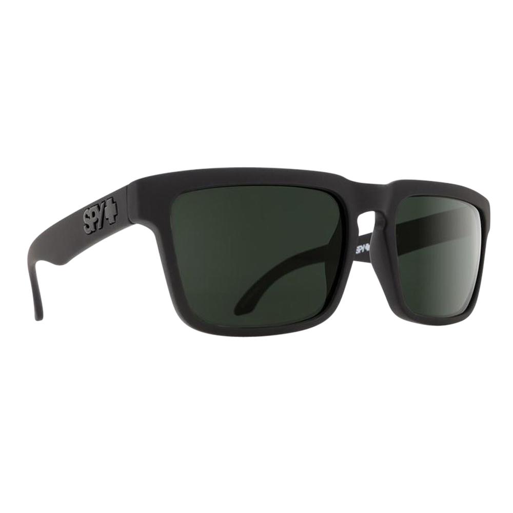  Spy + Helm Soft Matte Black Polar Sunglasses