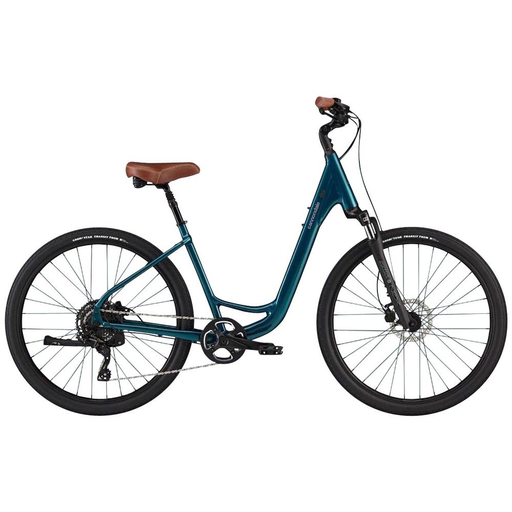 Cannondale 650 U Adventure 1 Fitness Bike, Small - Deep Teal DTE