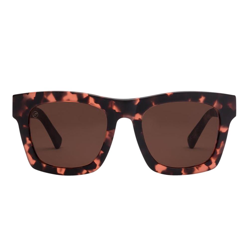  Electric Jason Momoa Crasher Matte Rose Tort/Rose Polarized Sunglasses