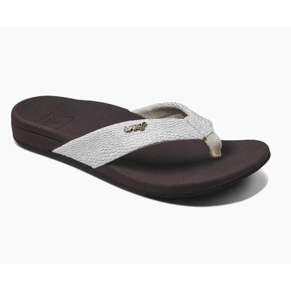 Reef Women's Ortho-Spring Sandals BROWN/WHITE
