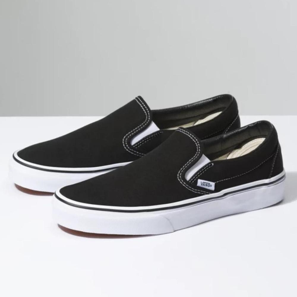 Vans Slip On Shoes BLACK