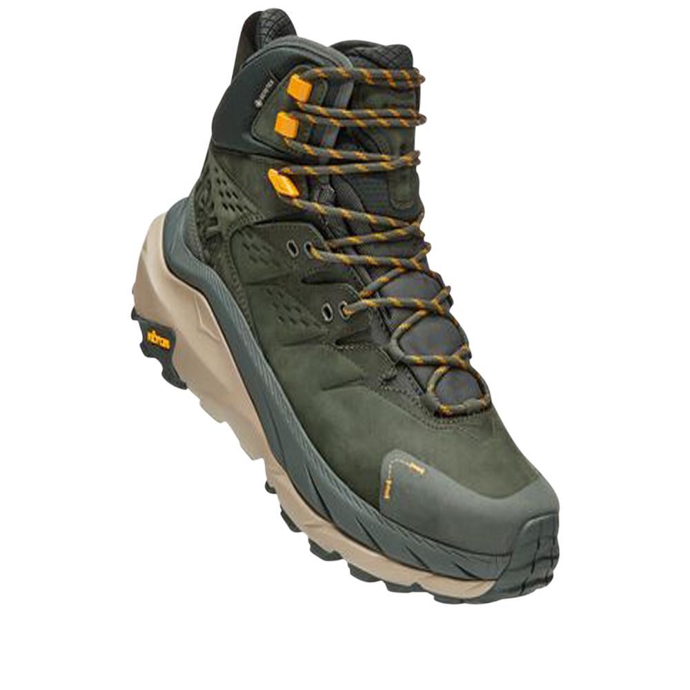 Hoka One One Men's Kaha 2 GTX Hiking Boots DUFFELBAG/RADIAN