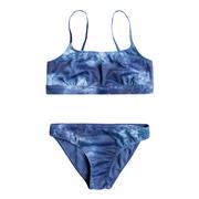 Roxy Girl's 7-16 Cocooning Beach Bralette Bikini Set