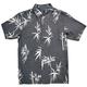 Island Haze Men's Bamboo Hawaiian Shirt GREY
