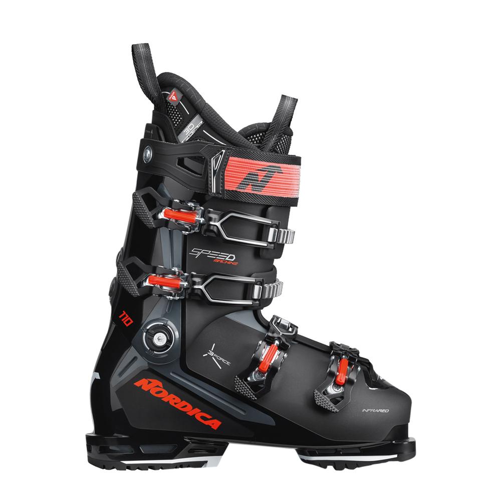 Nordica Men's Speedmachine 3 110 Ski Boots 2023 BLK/ANTH/RED