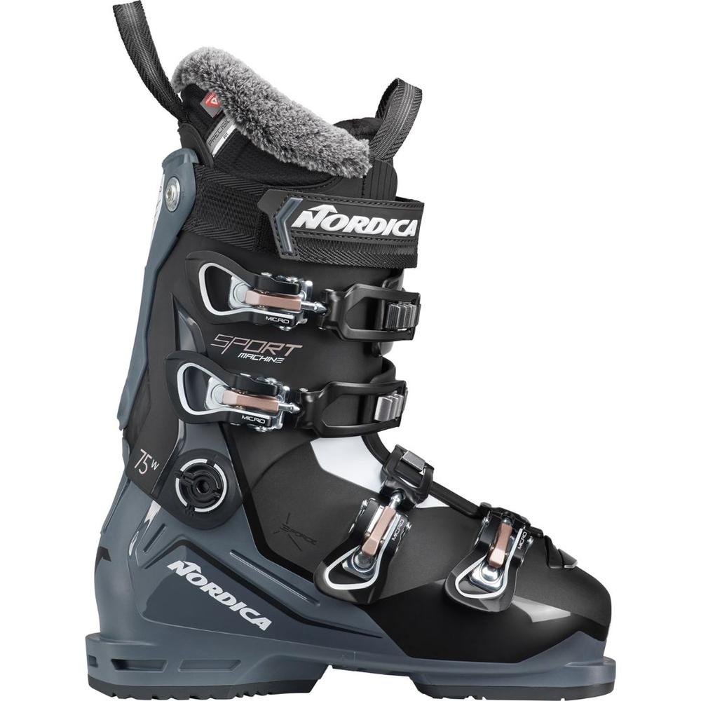 Nordica Women's Sportmachine 3 75W Ski Boots 2025 BLACK/ANTHRACITE/PINK