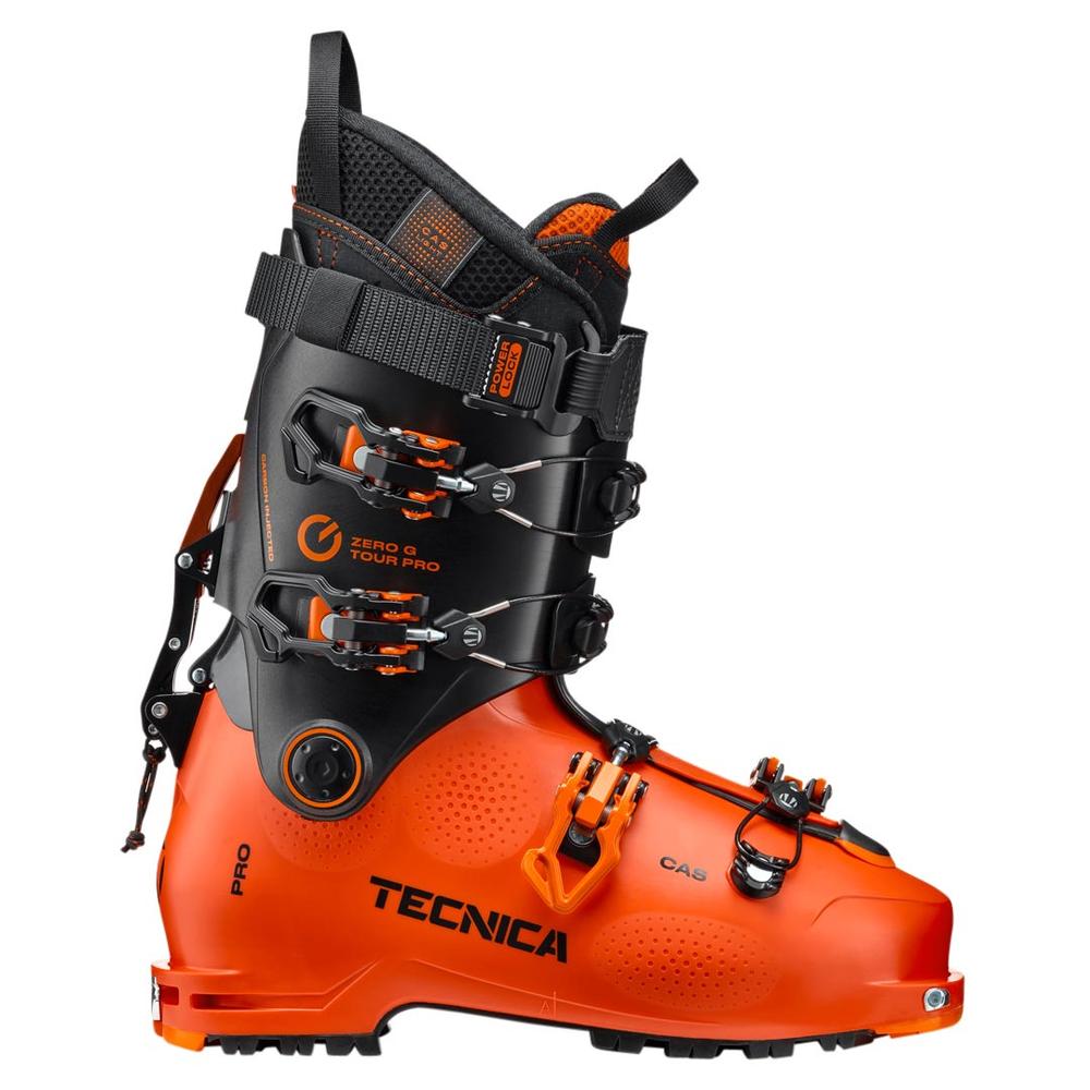 Tecnica Men's Zero G Tour Pro Ski Boots 2025 BLACK/ORANGE
