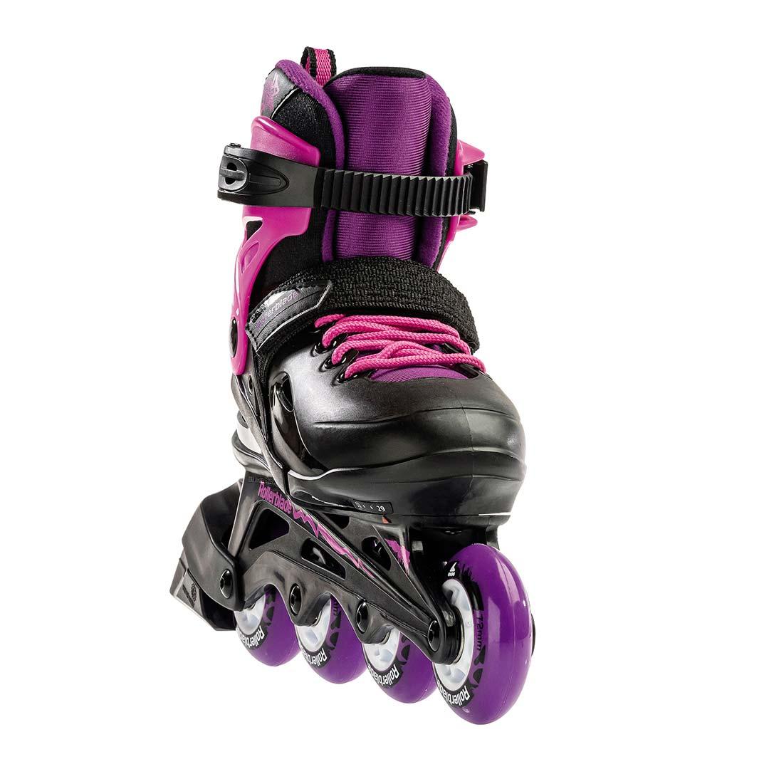 Rollerblade Fury G Kids' Inline Skates Black and Pink