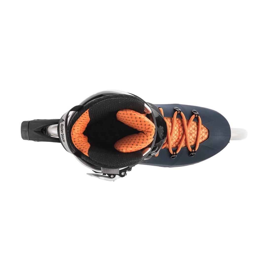Rollerblade Maxxum Edge 90 Inline Skates blau orange 
