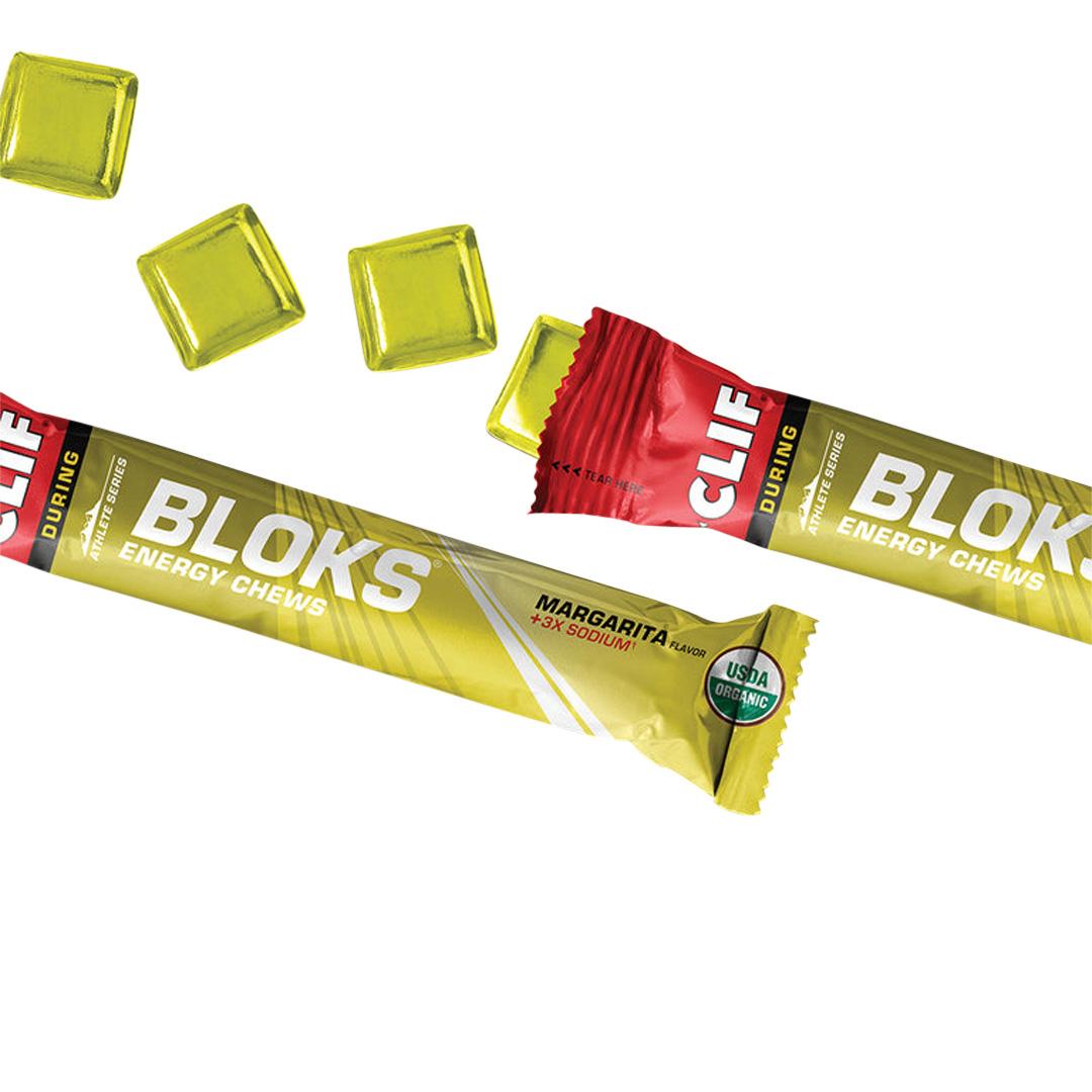 Clif Bar Shot Bloks Energy Chews Margarita Flavor with 3X Sodium