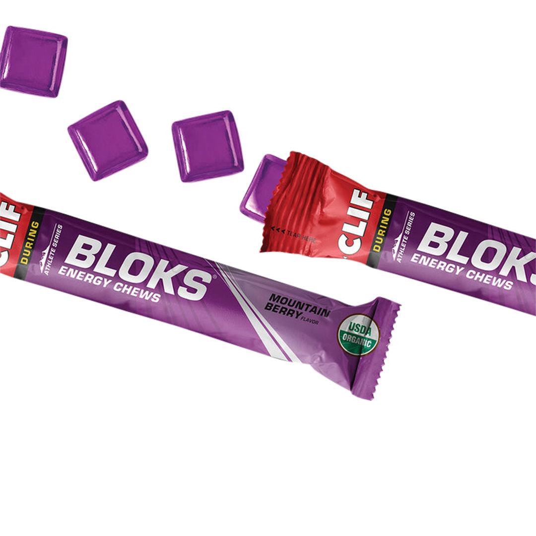 Clif Bar Shot Bloks Energy Chews Mountain Berry Flavor