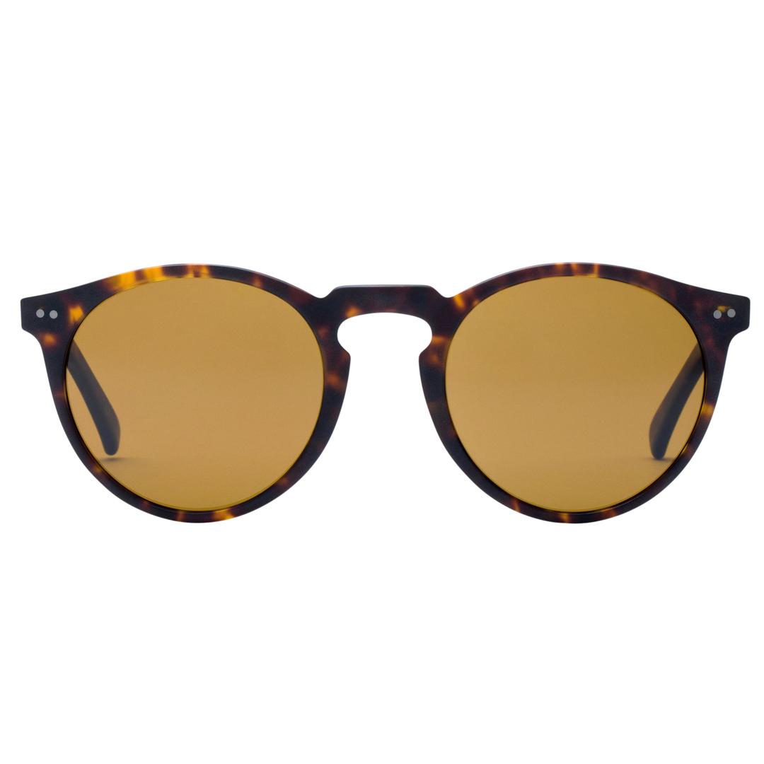 OTIS Omar X Matte Dark Tortoise / Brown Polarised Lens Sunglasses