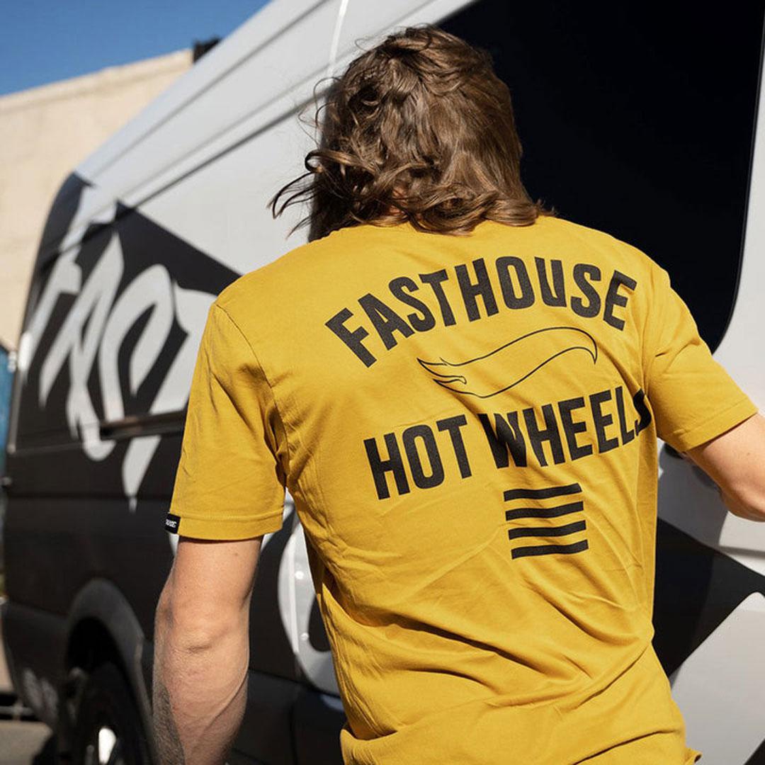 Fasthouse Men's Major Hot Wheels Tee