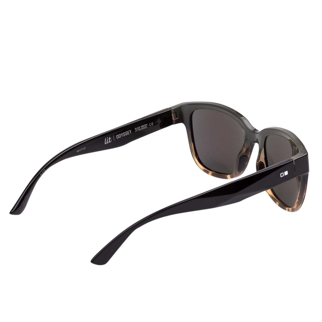 OTIS Odyssey  Black Angora / Grey L.I.T Polarized Sunglasses