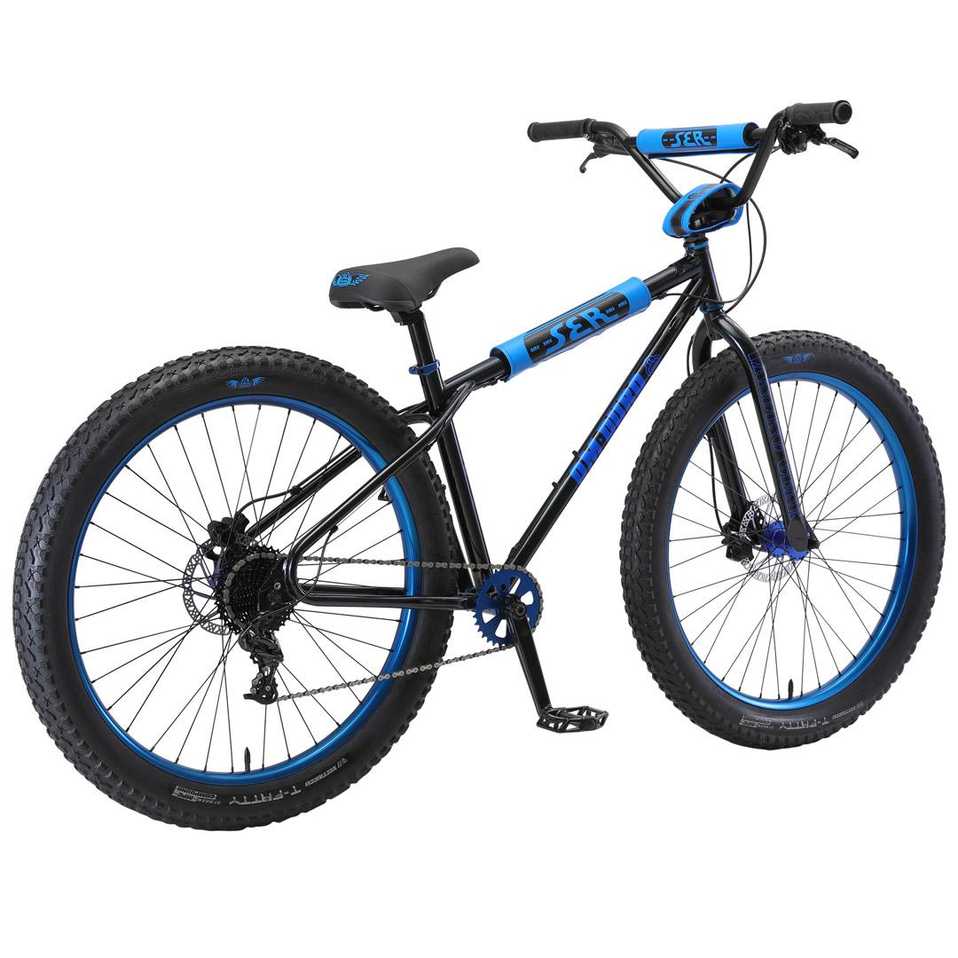SE Bikes OM Duro XL 27.5+ BMX Bike Black Sparkle