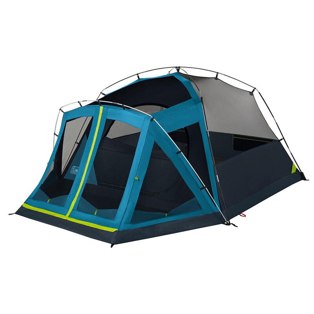 Coleman Skydome™ 4-Person Screen Room Camping Tent with Dark Room™ Technology