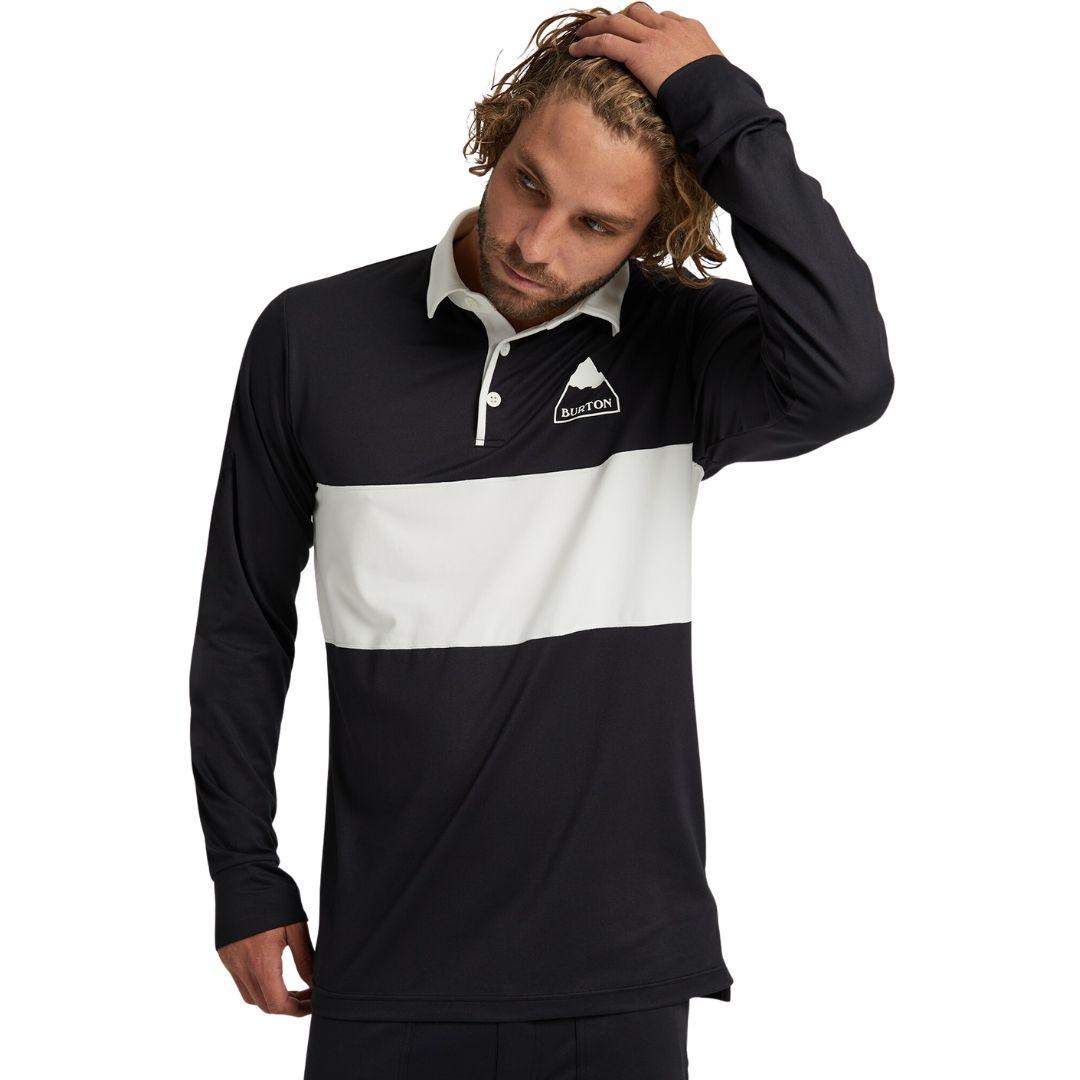 Burton Men's Midweight Base Layer Rugby Shirt