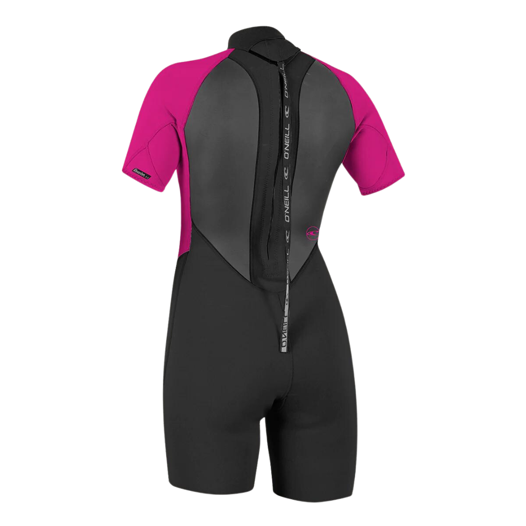 Oneill Women's Reactor 2 2mm Back Zip S/S Spring Wetsuit