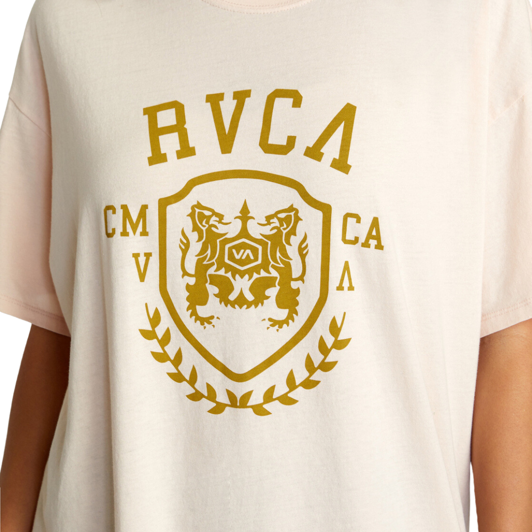 RVCA Women's VA Shield Boyfriend Tee