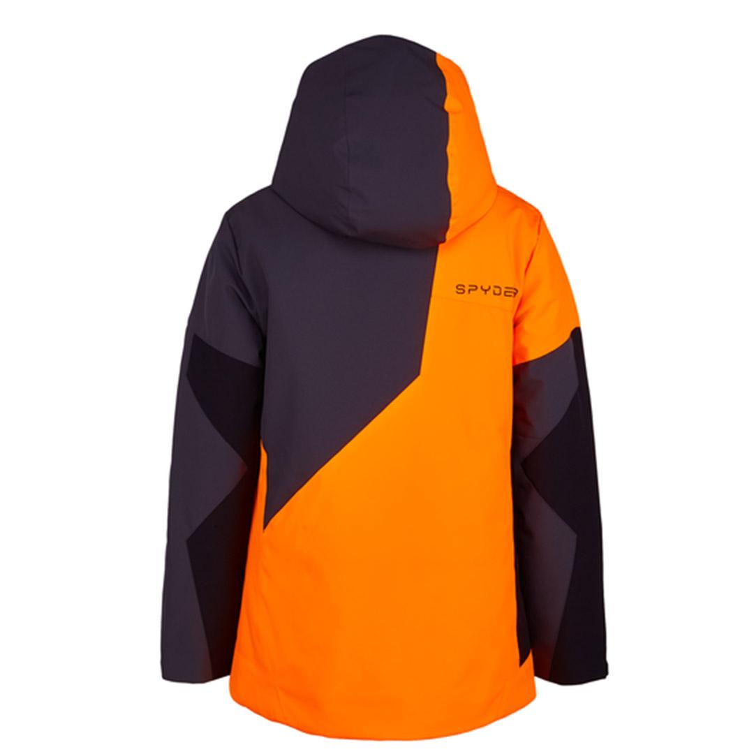 Spyder Ambush Jacket Boys Bryte Orange