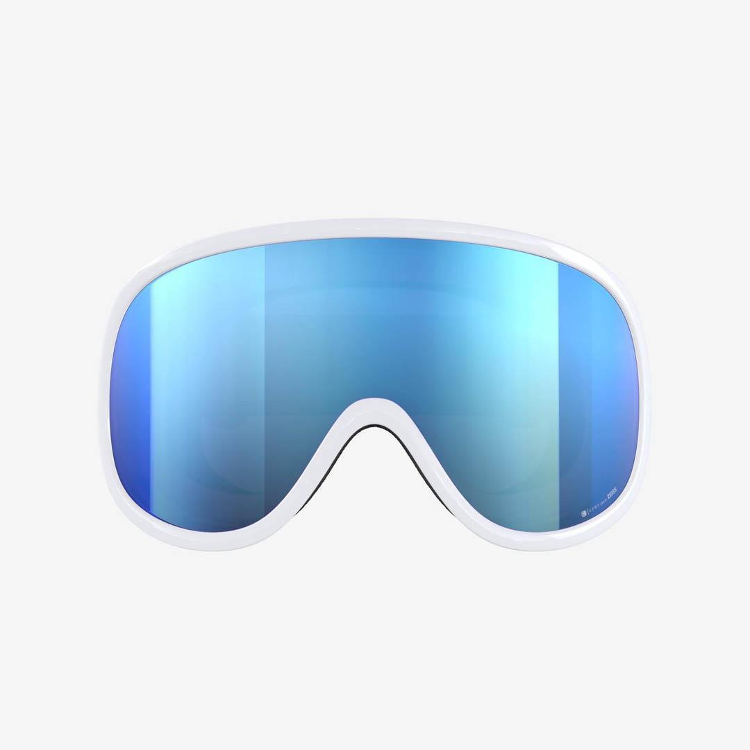 POC Retina Big Clarity Comp Snow Goggles - Hydrogen White / Spektris Blue 