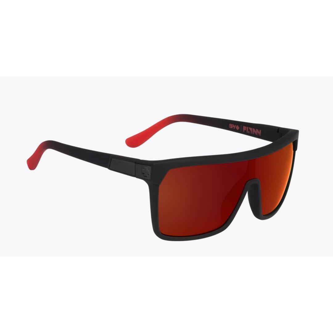Spy+ Flynn Matte Black Red Sunglasses