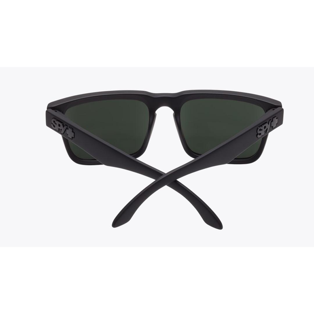 Spy+ Helm Matte Black Happy Grey Green Sunglasses