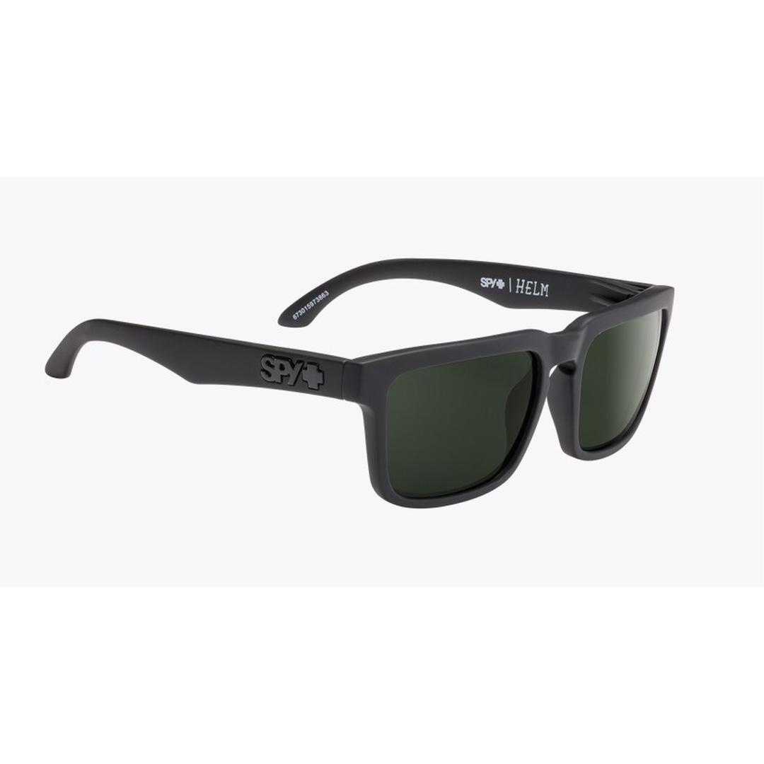 Spy+ Helm Soft Matte Black Polar Sunglasses