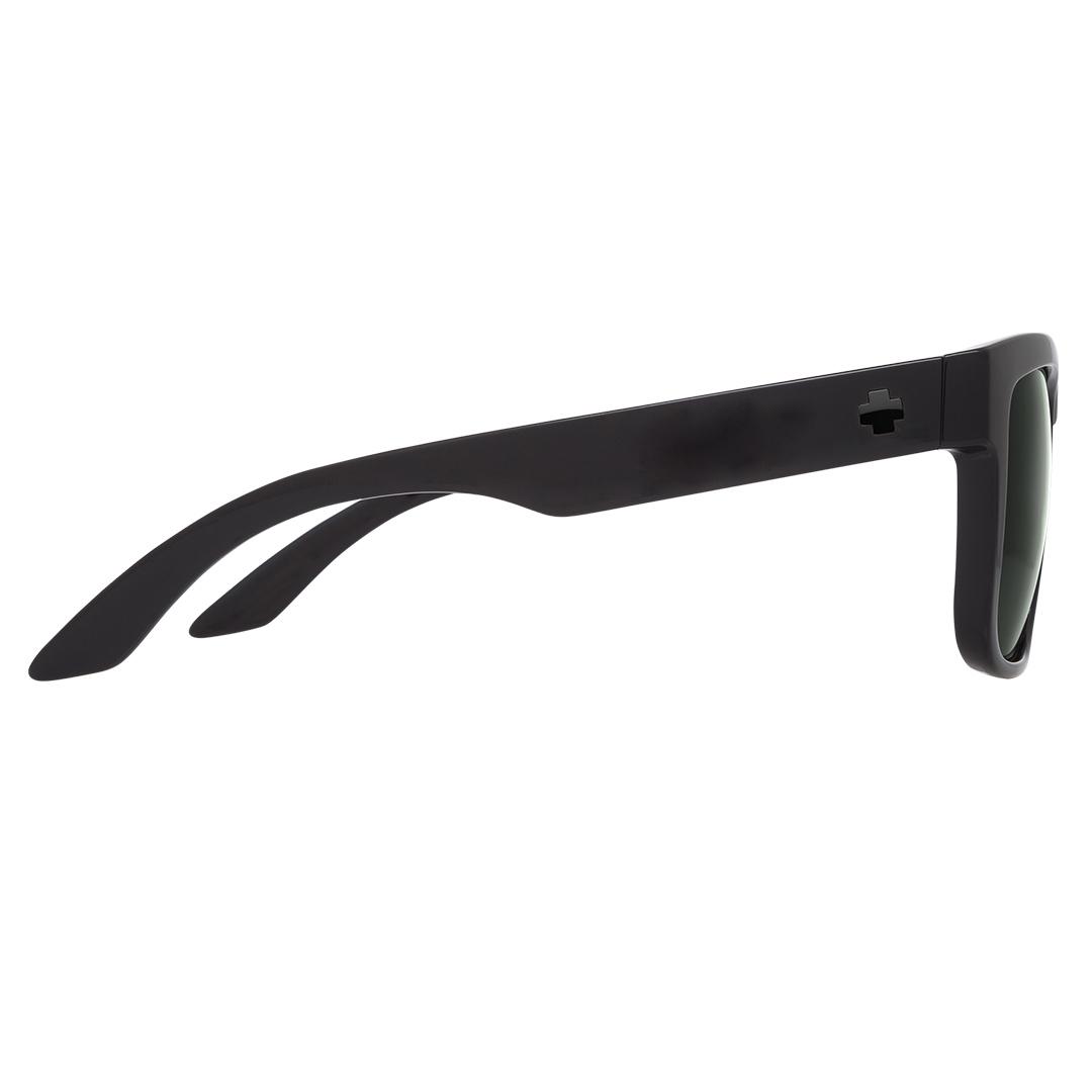 SPY Discord Sunglasses Soft Matte Black / Happy Gray Green