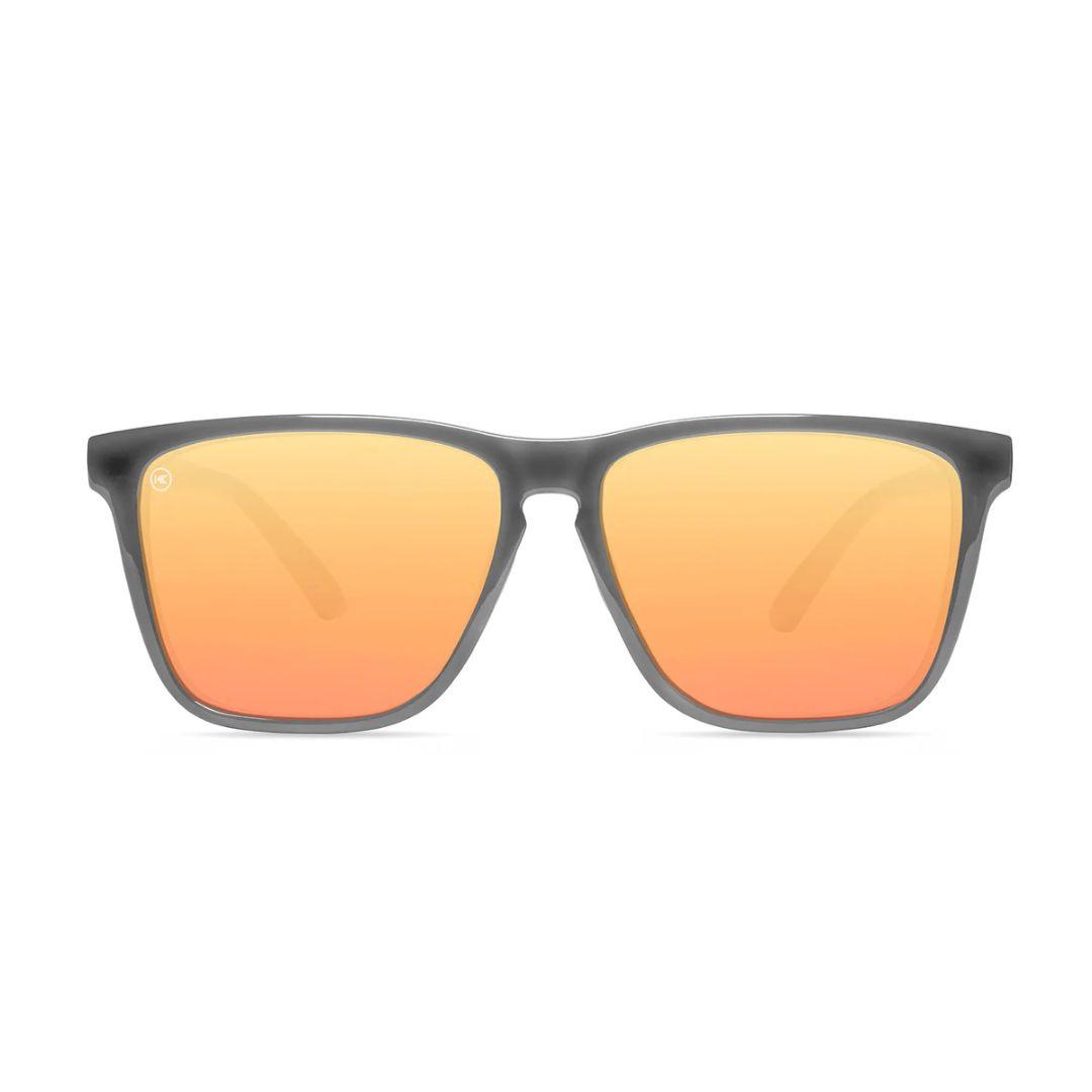 Knockaround Jelly Grey/Peach Fast Lanes Sport Sunglasses