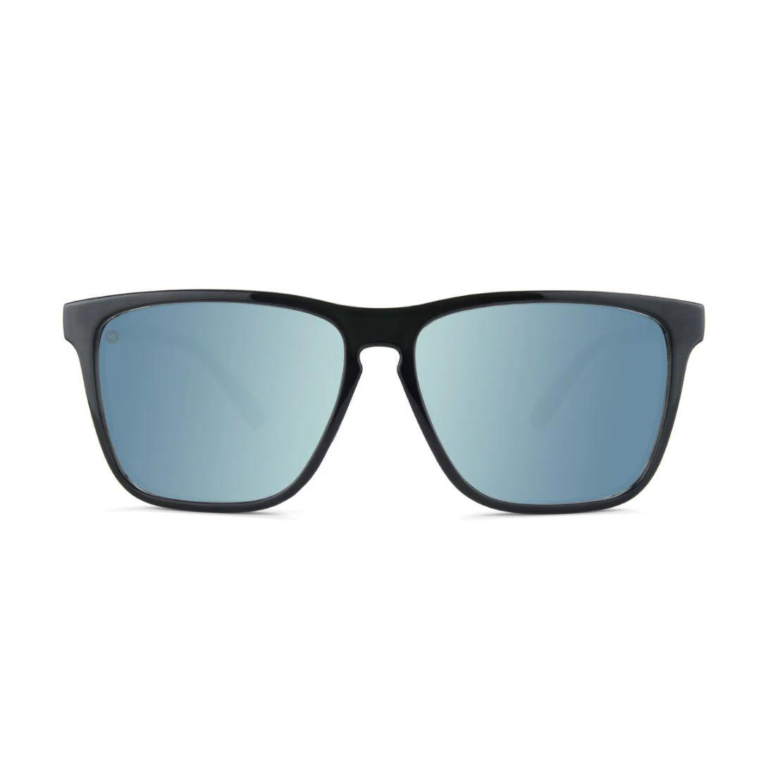 Knockaround Jelly Black/Sky Blue Fast Lanes Sport Sunglasses