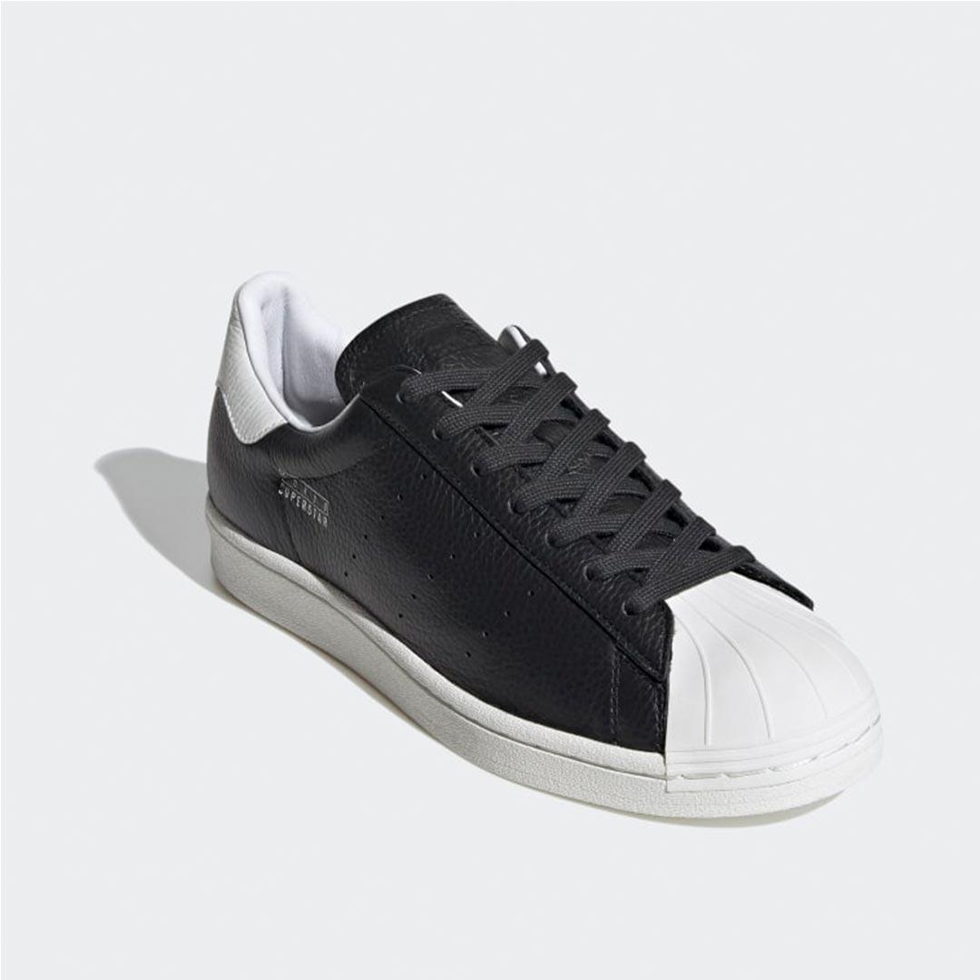 Adidas Women's Superstar Pure Shoes Black and White