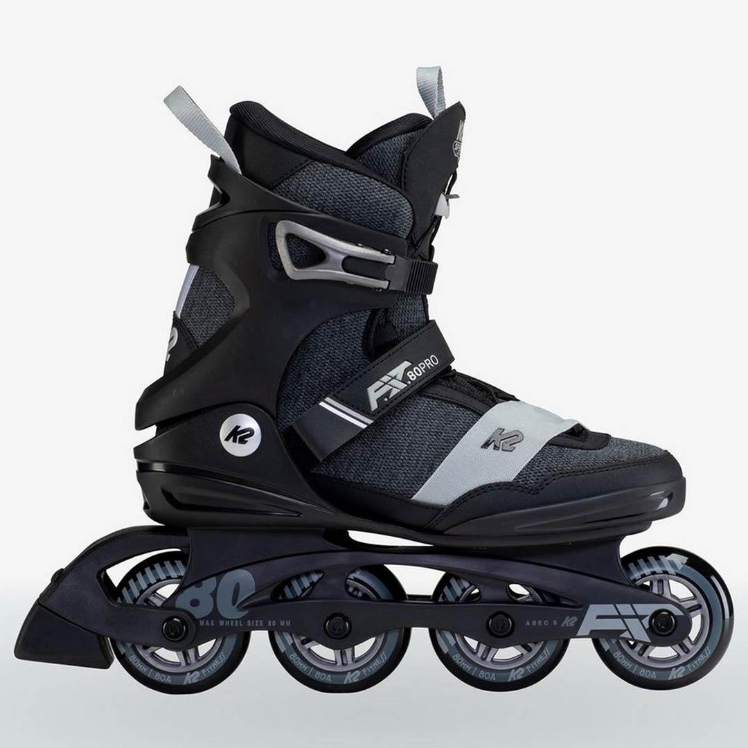 K2 F.I.T. 80 Pro Black Men's Inline Skates
