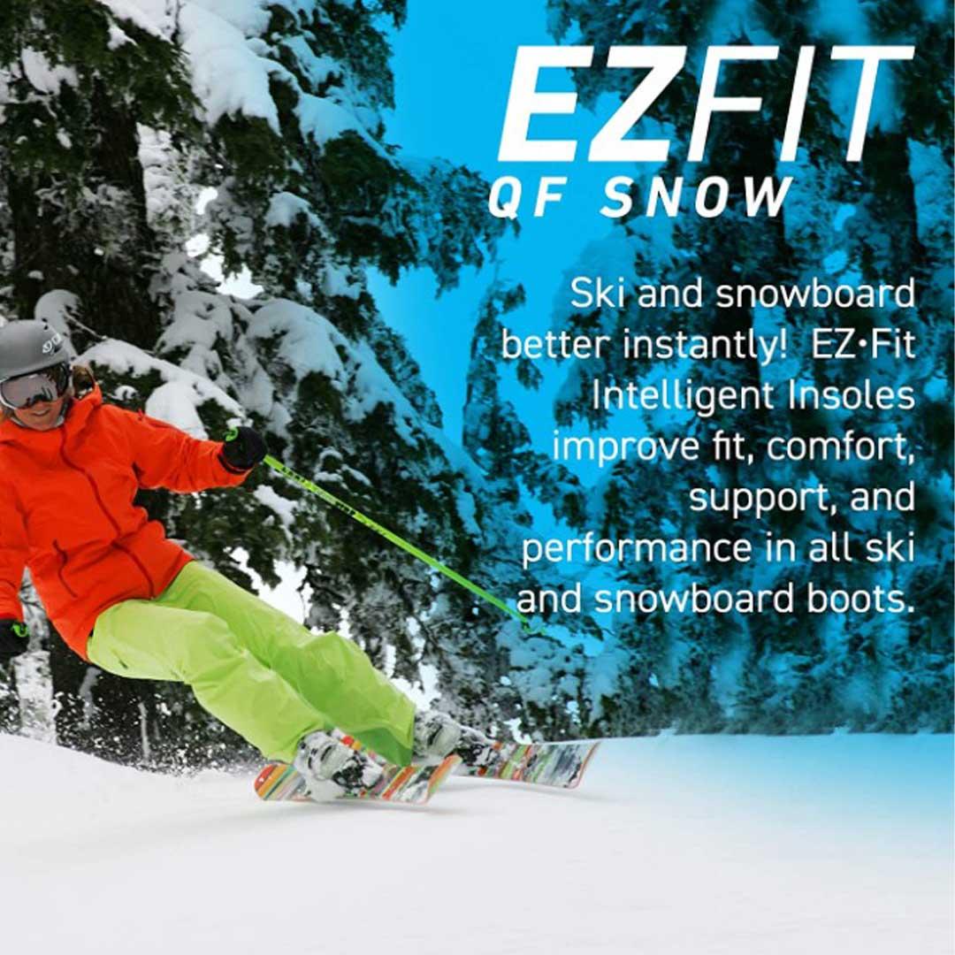 Masterfit EZFit QF Ski & Snowboard Boot Insoles