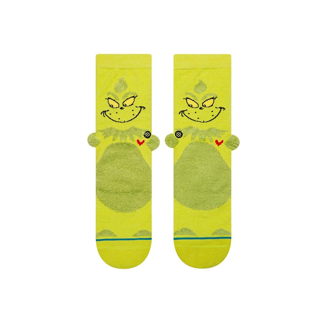 Stance 3D Grinch Crew Socks Kids'