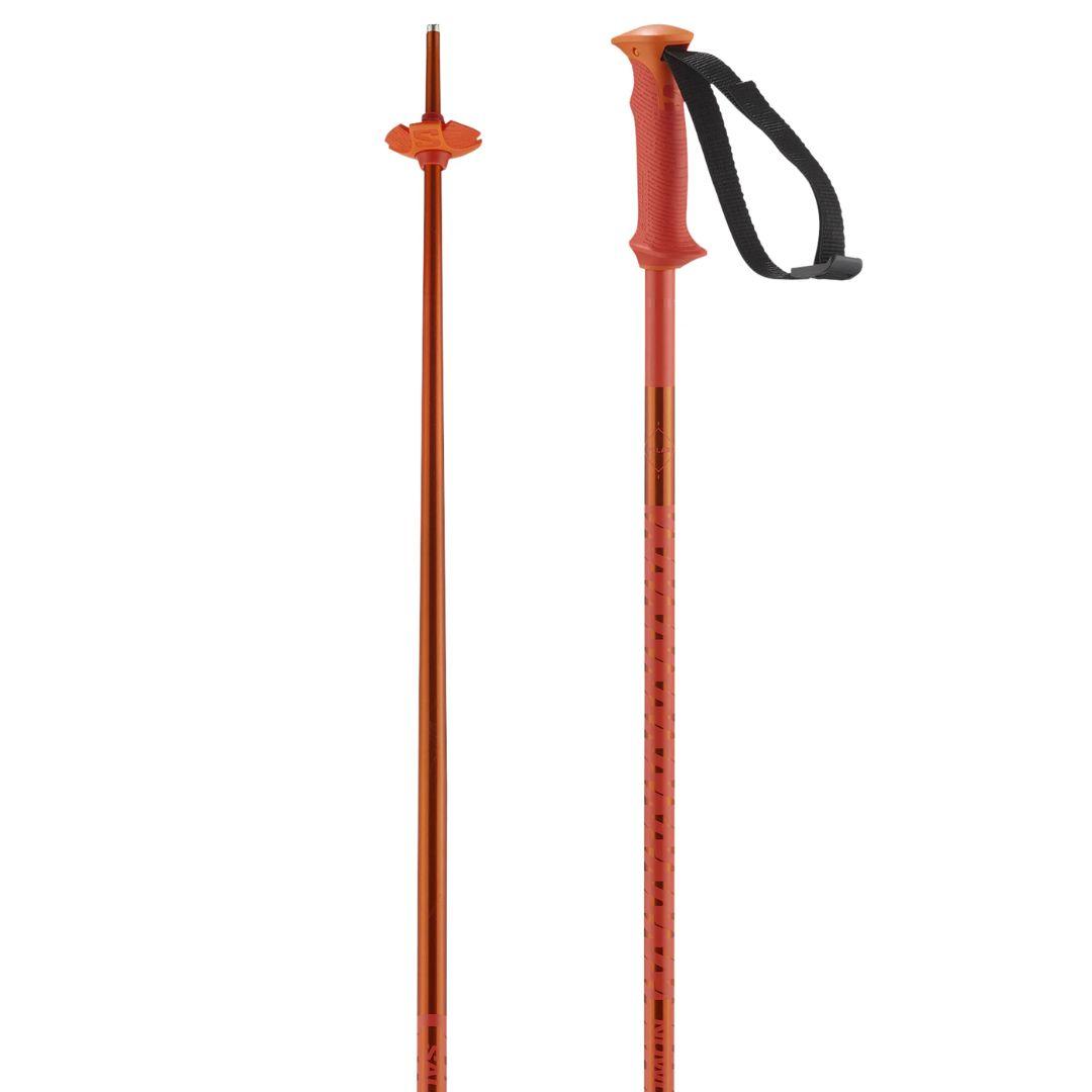 Salomon Polar Ski Poles 2026 - Cherry Tomato