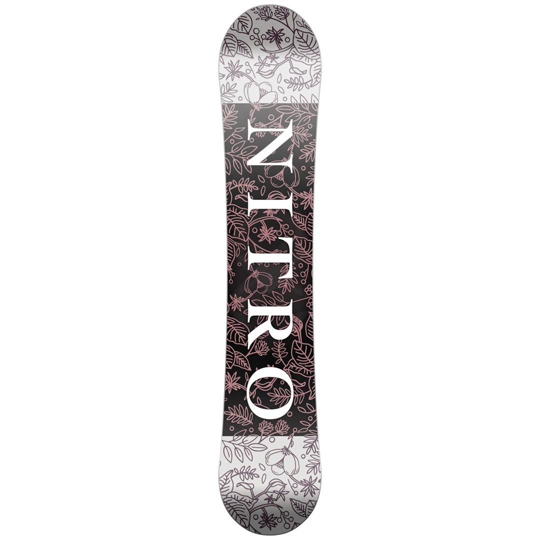 snowboard femme NITRO MYSTIQUE, White, Woodcore, HYBRID/rocker ( en PARFAIT  état ) 