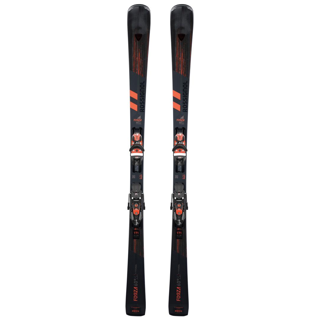 Rossignol Men's ON PISTE Forza 60° V-TI Skis + SPX 12 Konect GW SKI Bindings