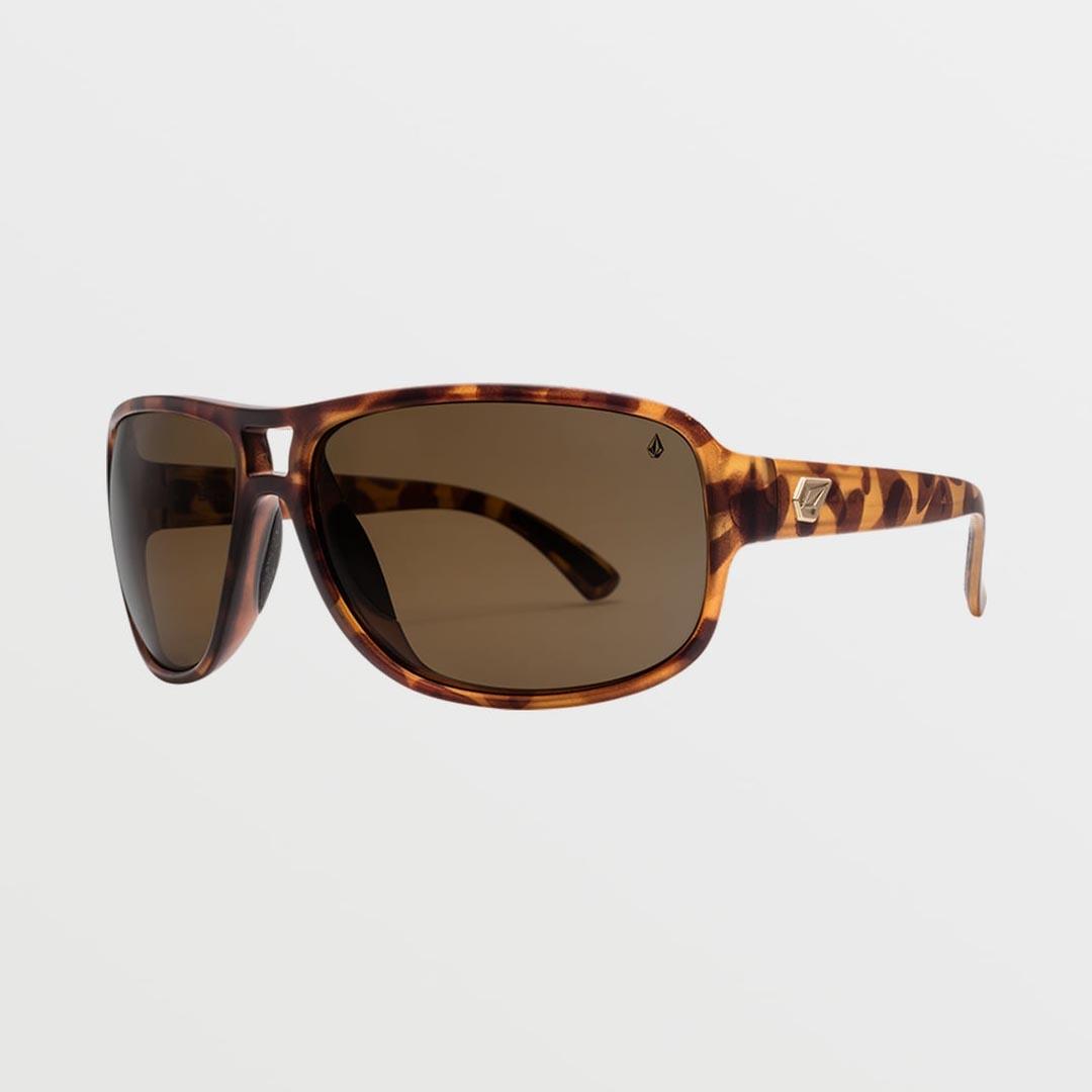 Volcom Stoke Matte Tort/Bronze Polar Sunglasses