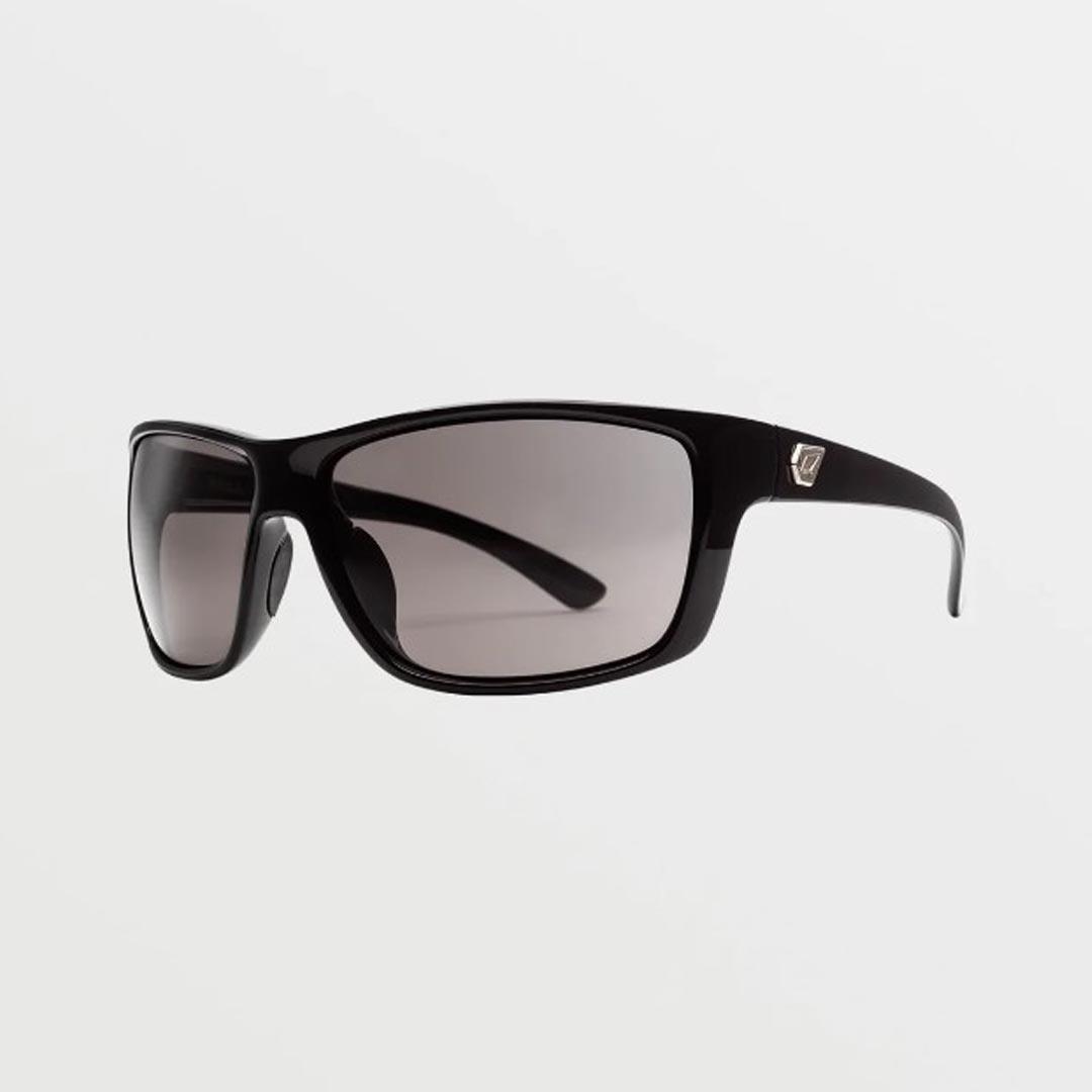 Volcom Roll Gloss Black/Gray Sunglasses