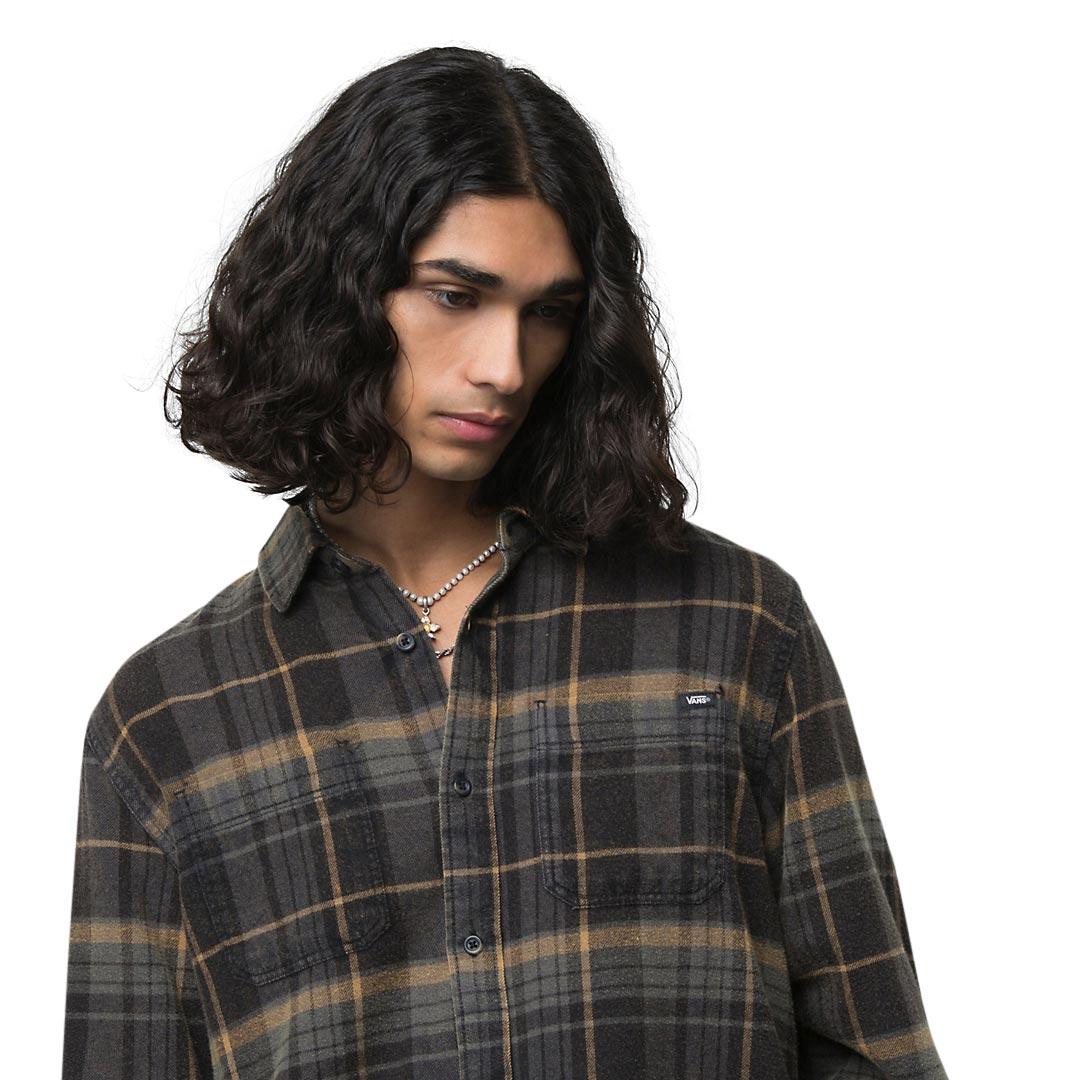 Vans Men's Peddington Washed Flannel Buttondown Shirt