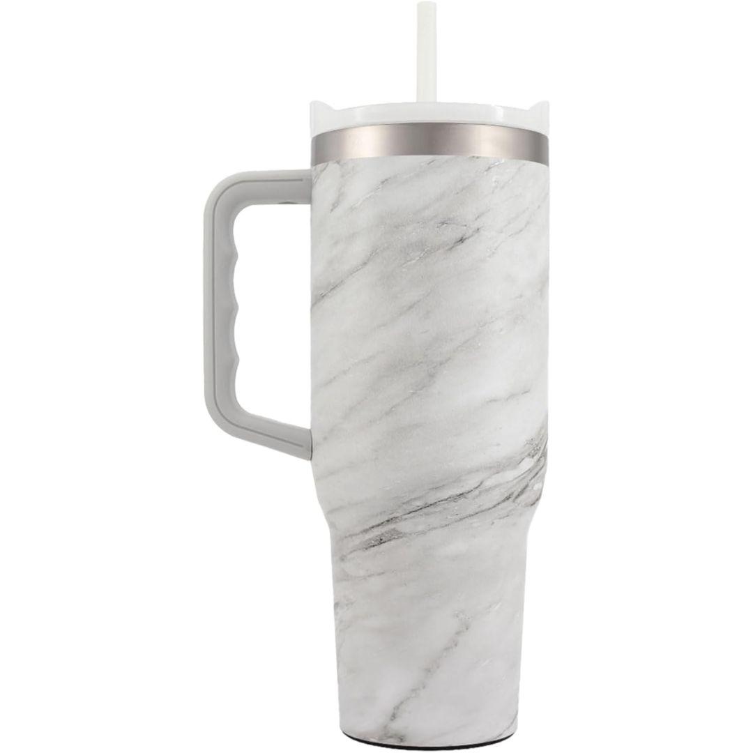 Yukon Outfitters 40 oz Fit Forty Tumbler - White Marble