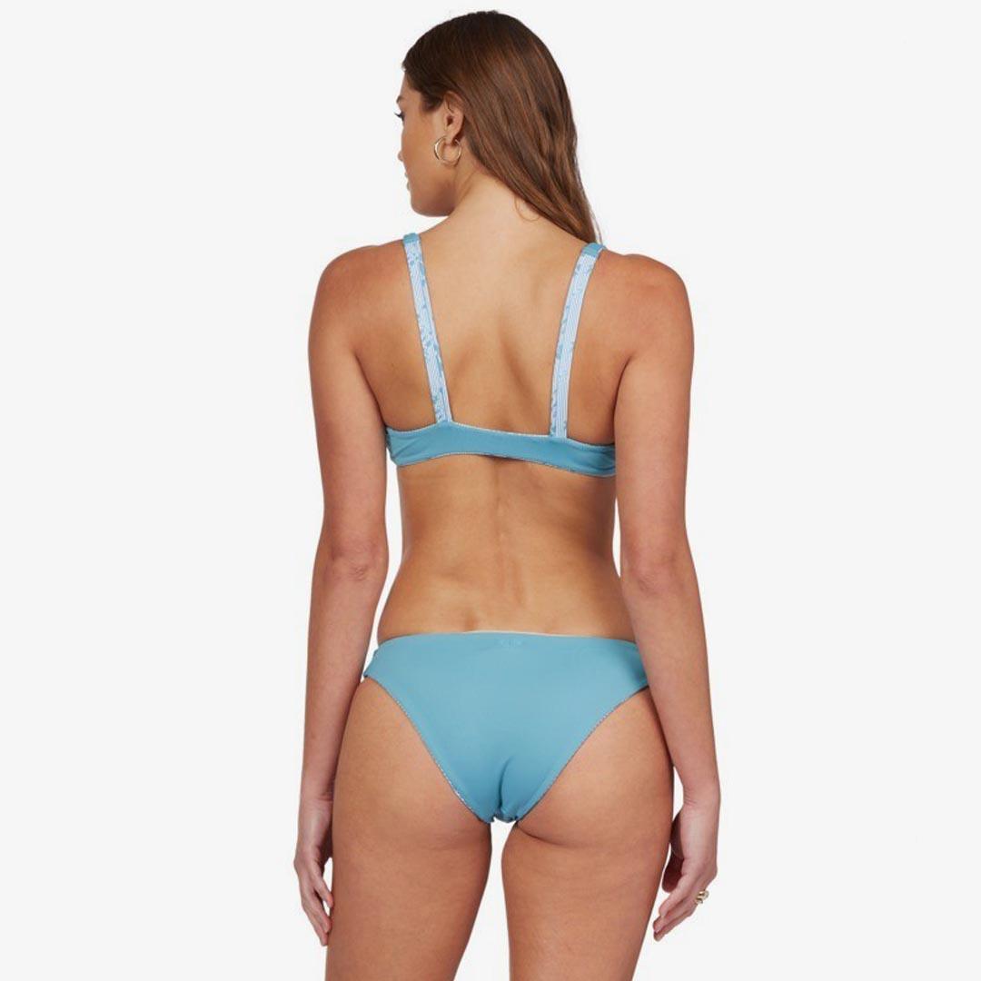 Roxy Womens Sea Waves Reversible Bikini Top