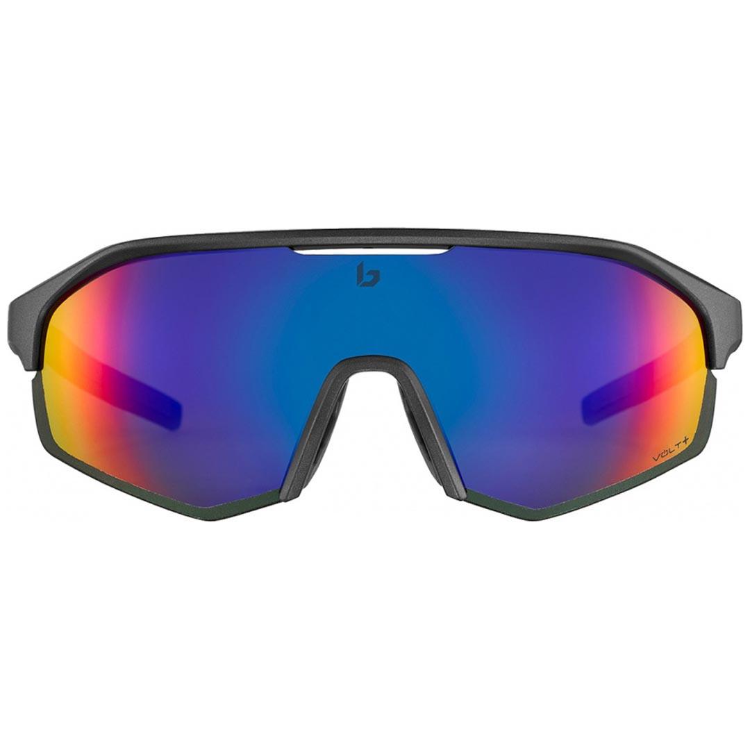 Bollè Lightshifter XL Titanium Matte/Volt Ultraviolet Polarized Sunglasses