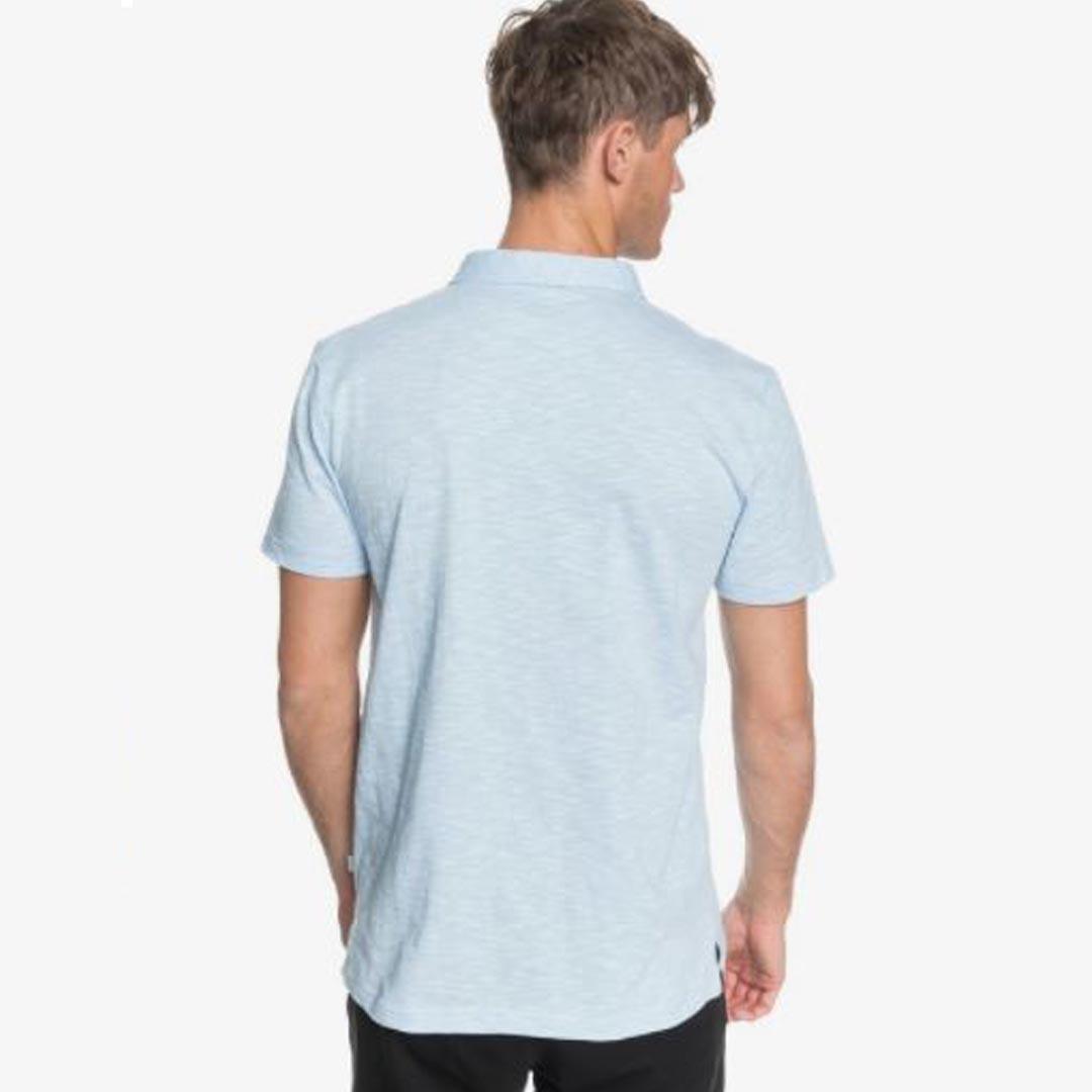 Quicksilver Men's Everyday Sun Cruise Short Sleeve Polo Shirt-Back