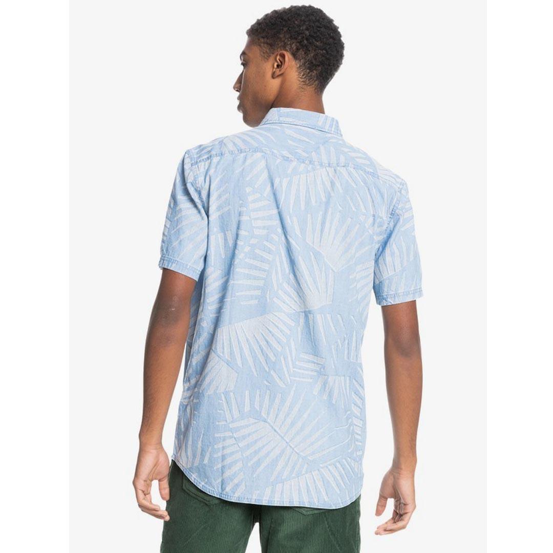Quiksilver Men's Island Vibrations Short Sleeve Shirt