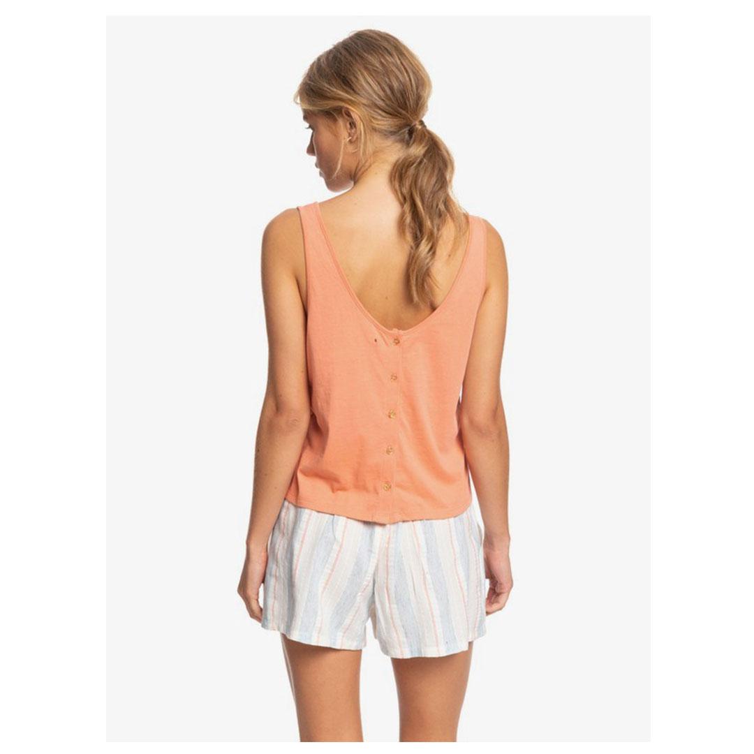 Roxy Master Lover Buttoned Back Tank Top