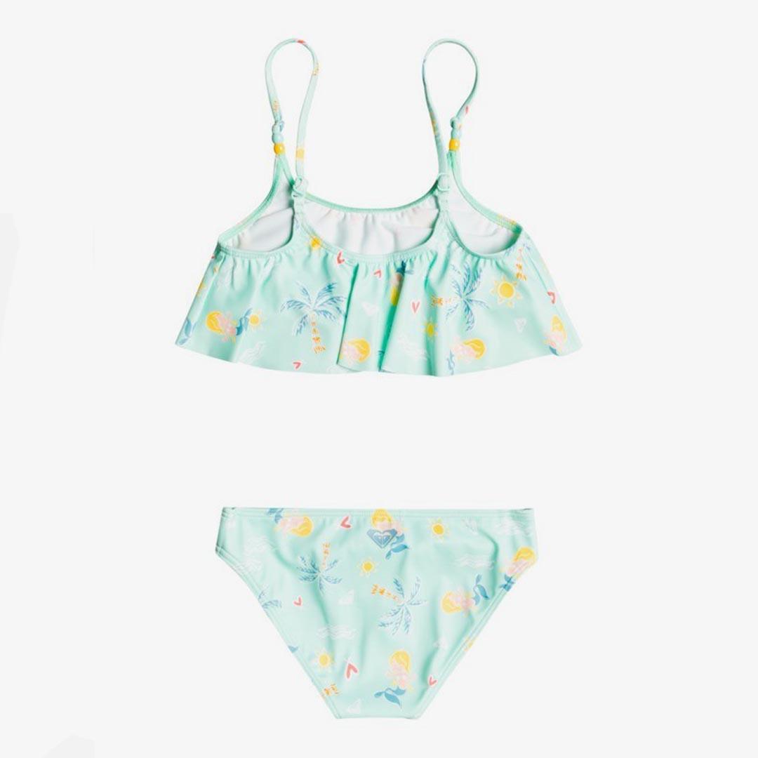 Roxy Girls' 2-7 Mermaid Spirit Flutter Bikini Set